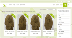 Desktop Screenshot of kratommarket.com